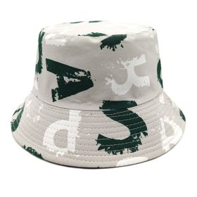 Versatile Couple Double-sided Sun-proof Basin Hat Casual Hat (Option: Gray-M)
