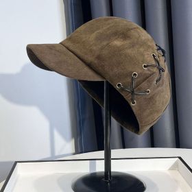 Street All-match Casual Face-showing Small Peak Newsboy Cap (Option: MM1463 Coffee-Free Size)