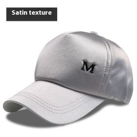 Women's Baseball Cap Versatile Social Online Influencer Fashion (Option: M Standard Gray-Universal)