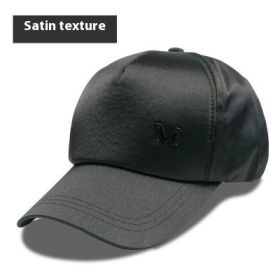 Women's Baseball Cap Versatile Social Online Influencer Fashion (Option: M Label Black-Universal)