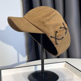 Street All-match Casual Face-showing Small Peak Newsboy Cap (Option: MM1463 Camel-Free Size)
