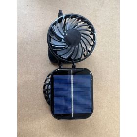 Men's Sun Shading Large Eave Sun Shading Solar Fan Cap (Option: 1 fan)
