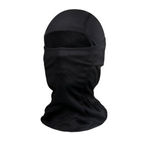 Men's Breathable Mesh Outdoor Sun-proof Headgear (Option: Black-Free Size)