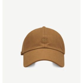 Preppy Style Love Embroidery Ponytail Half Topless Hat (Option: Camel-M)