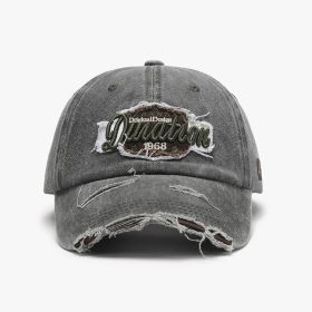 Spring Soft Top Letter Three-dimensional Embroidery Men's Baseball Cap (Option: Army Green-Adjustable)