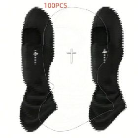 Men's Face Care Sleeve Cap (Option: Black-Free Size-100pcs)